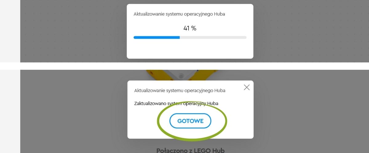 instalacja OS huba SPIKE