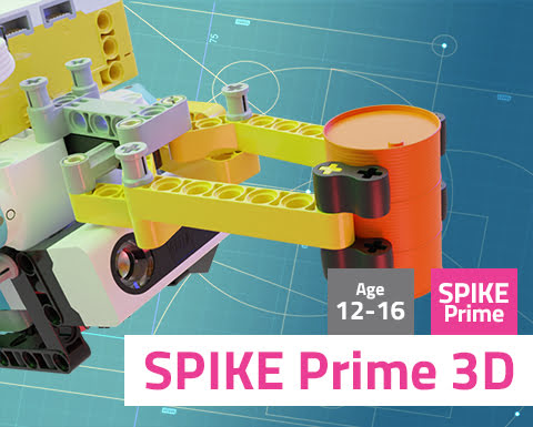 Projektowanie i druk 3D ze SPIKE Prime