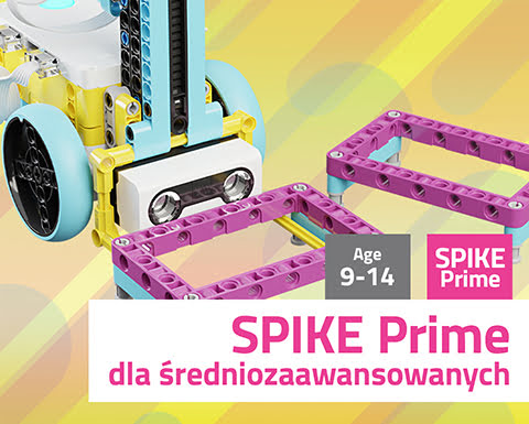 Kurs programowania SPIKE Prime dla średniozaawansowanych